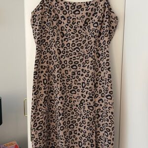 Sanctuary Animal Print Midi Dress